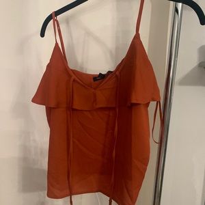 Burnt orange tank top